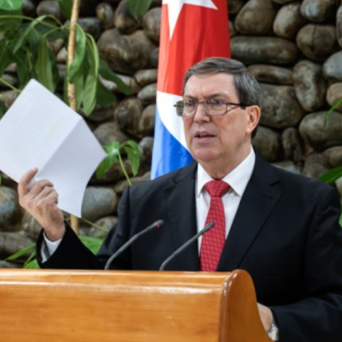 CUBA: Canciller denuncia presiones de EEUU contra la votación de la resolución sobre el bloqueo en la ONU