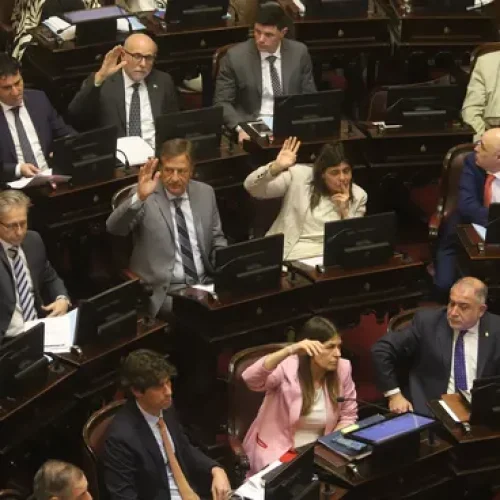 Senadores radicales impulsaron la revisión del DNU de fondos reservados para la SIDE. Mariano Fuchila