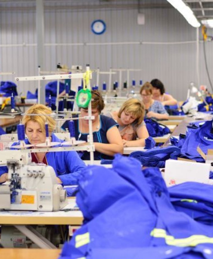 La producción textil se cayó un 17% por bajo consumo