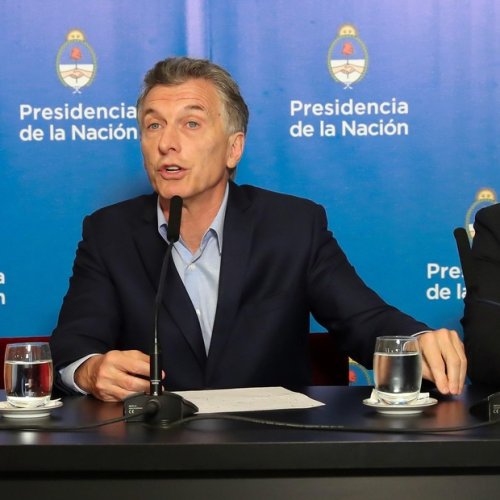 Macri:  sobre la crisis, «Este es el camino, no hay otro»