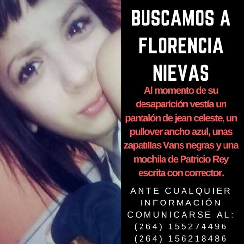 Apareció la menor  que era buscada intensamente por sus padres