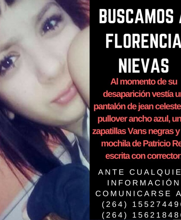 Apareció la menor  que era buscada intensamente por sus padres