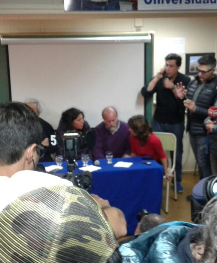 En conferencia de prensa: Sergio Maldonado, «Todavía no podemos confirmar si es Santiago»