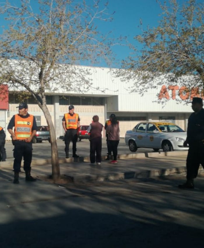 San Juan: saqueo en un supermercado del departamento Rawson